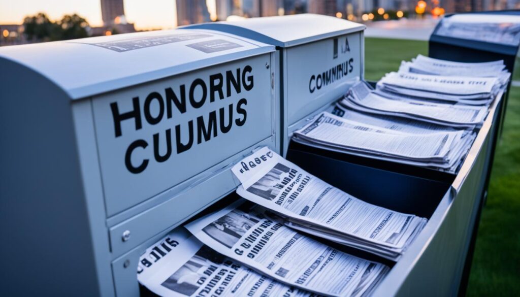 submitting obituaries to newspapers