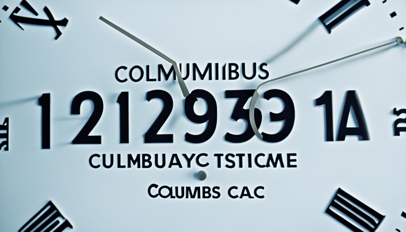 columbus what time is it in